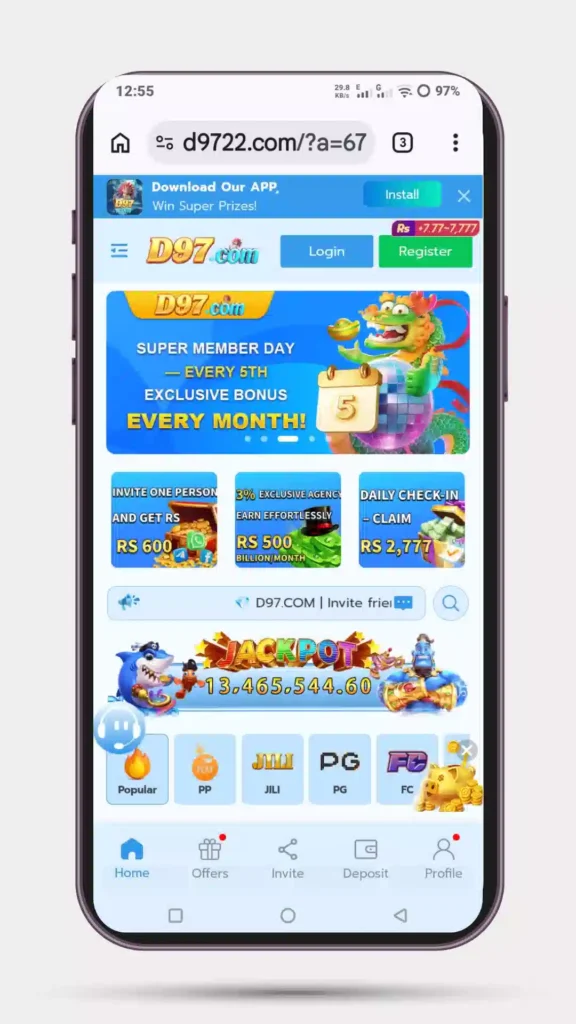 D97Bet Game App